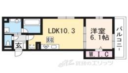 コア・ジュピター円町間取り図面
