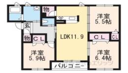 シャーメゾン・クニッテル間取り図面