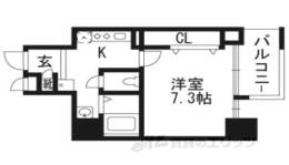 アスヴェル京都市役所前間取り図面