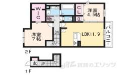 Ｒａｆｆｉｎｅ　Ｂｉｗａ間取り図面