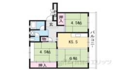 桃山南団地31号棟間取り図面