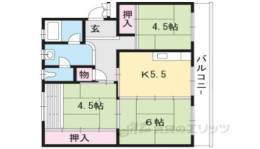 桃山南団地３１号棟間取り図面