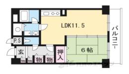 四条大宮グランドコーポ間取り図面