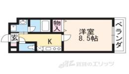 クレドール伏見稲荷間取り図面