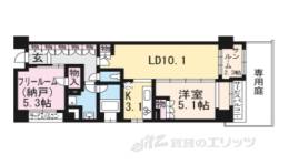 ロジュマン京都三条柳馬場間取り図面
