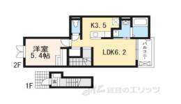 テオーリア小川１間取り図面