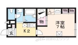 レオパレスジョイ大井間取り図面