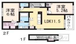 パレス堅田間取り図面