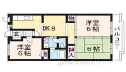 サンク・メルベーユ並河間取り図面