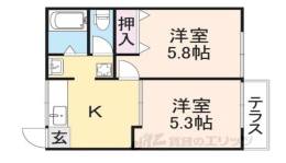 河西マンション間取り図面