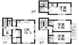 貸家間取り図面