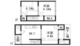 貸家間取り図面