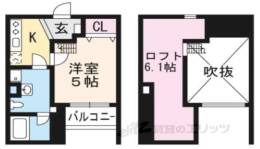 アルトラヴィーユ京都間取り図面