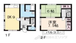 貸家間取り図面