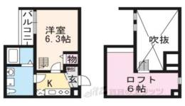 ＬＡ　ＢＵＯＮＡ　ＳＴＥＬＬＡ深草間取り図面
