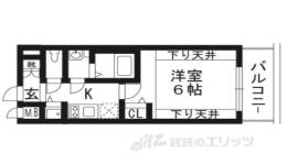 プレサンス京都鴨川間取り図面