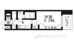 プレサンス京都鴨川間取り図面