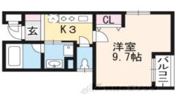 Ｂｏｎｈｅｕｒ　ｈａｌｅ間取り図面
