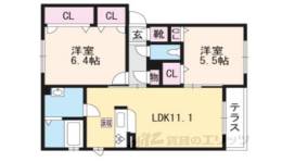 シャーメゾンみゆきだい間取り図面