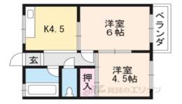 鎌田マンション間取り図面