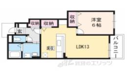 ラガールハイム千代川間取り図面