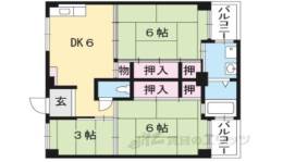 ビレッジハウス瀬田間取り図面