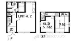 貸家間取り図面