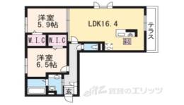 Ｃａｎａｌ寿Ａ棟間取り図面