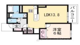 リクソーレⅧ　Ａ間取り図面