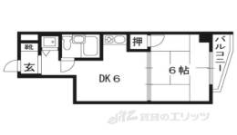 コスモＳＴ河原町間取り図面