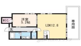 ラバンクール銀閣寺間取り図面