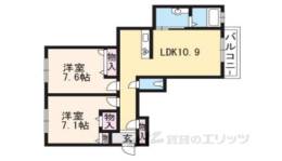 シャーメゾン峰山間取り図面