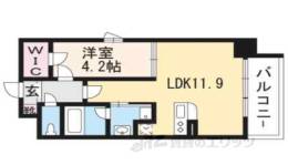 バックス大津京町間取り図面