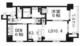 ソルレヴェンテ四条大宮間取り図面