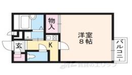 レオパレス山科椥辻間取り図面