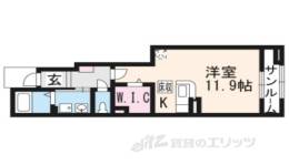 フリーデ千代川間取り図面