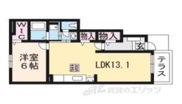 サピーハーモニー富士見１間取り図面