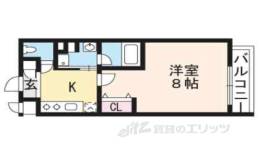 ディアコート北白川間取り図面