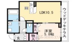 セントリヴィエ嵐山間取り図面
