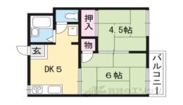 ベルドール膳所間取り図面