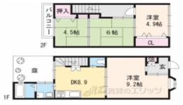 貸家間取り図面