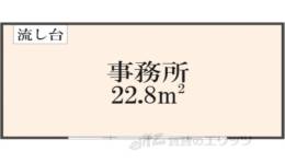 マンションかどわき間取り図面