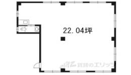 井上ビル（清滝荘Ｎｏ．９）間取り図面