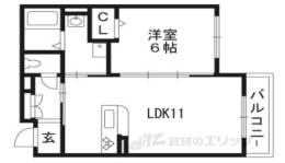 シャーメゾン日野間取り図面