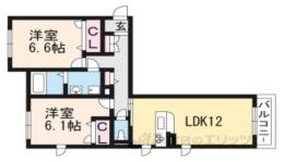 シャーメゾン日野間取り図面