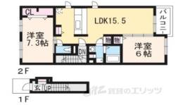 スイートハウス藤Ⅵ間取り図面