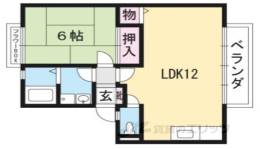 COLORS大津京間取り図面