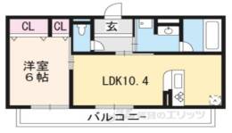 大喜清明館　二号館間取り図面