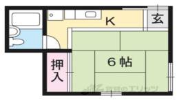 岡崎神宮荘間取り図面