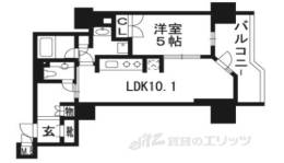 プレミスト京都御池通間取り図面
